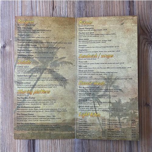 Menus