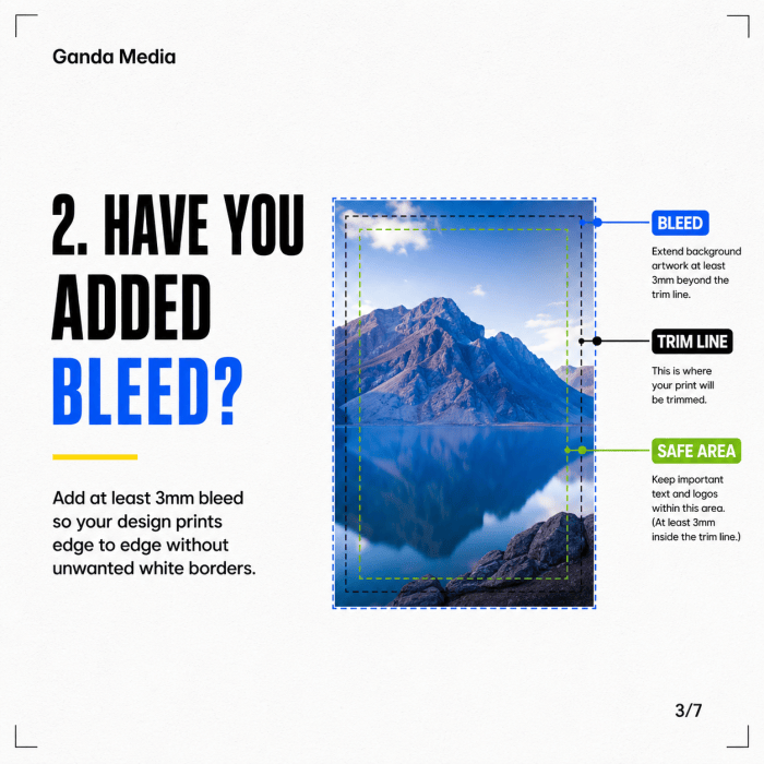 Have you added bleeds?